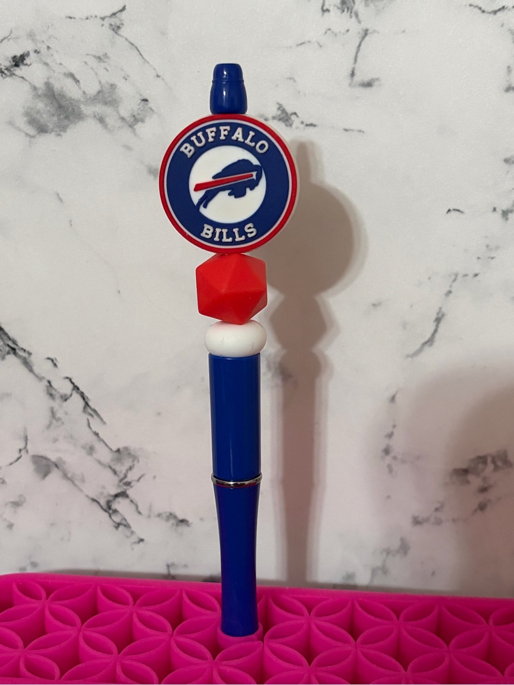 Buffalo Bills Football Blue & Red Pen